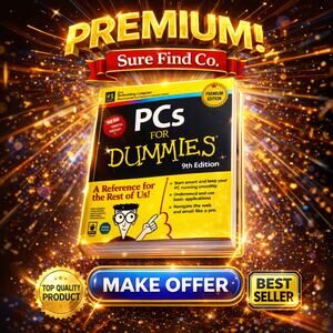 PCs For Dummies  3rd Edition Dan Gookin IGG Paperback Computer Guide Book